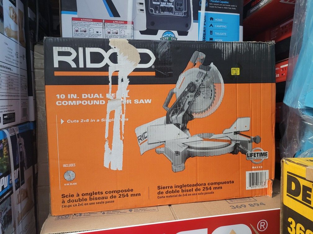 10" DUAL BEVEL COMPOUND MITER SAW