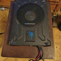 Under the seat subwoofer