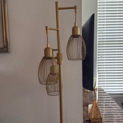 gold lamp