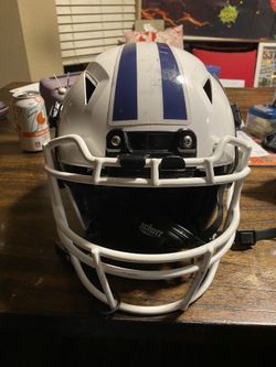 Schutt X-small Helmet And Riddell Shoulder Pads 