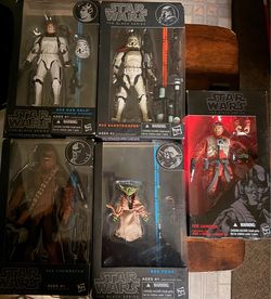 StarWars The Black Series action figures