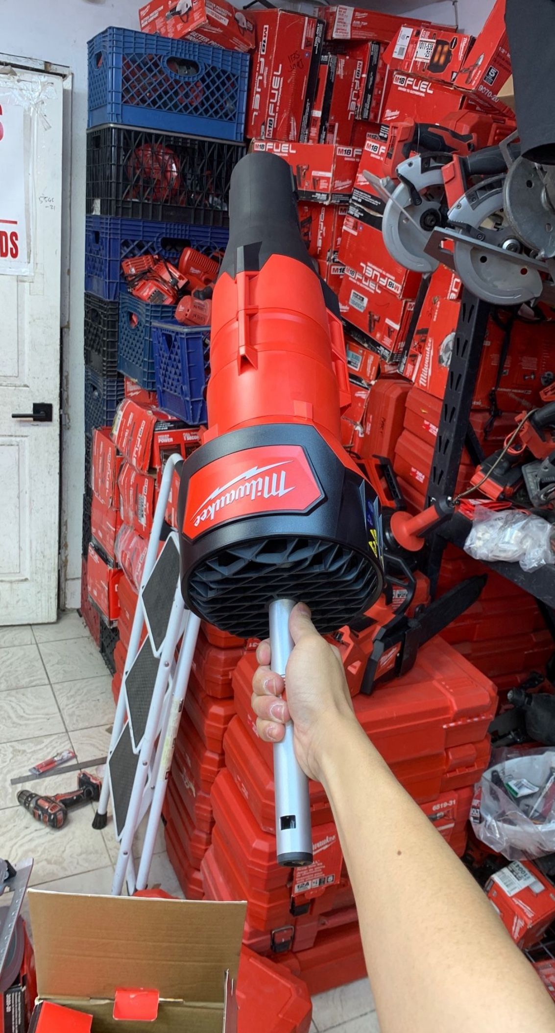 milwaukee blower attachment
