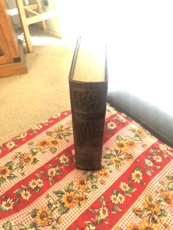 Nice Leather bound book box Safe $45