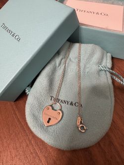 Tiffany Heart Pendant Necklace