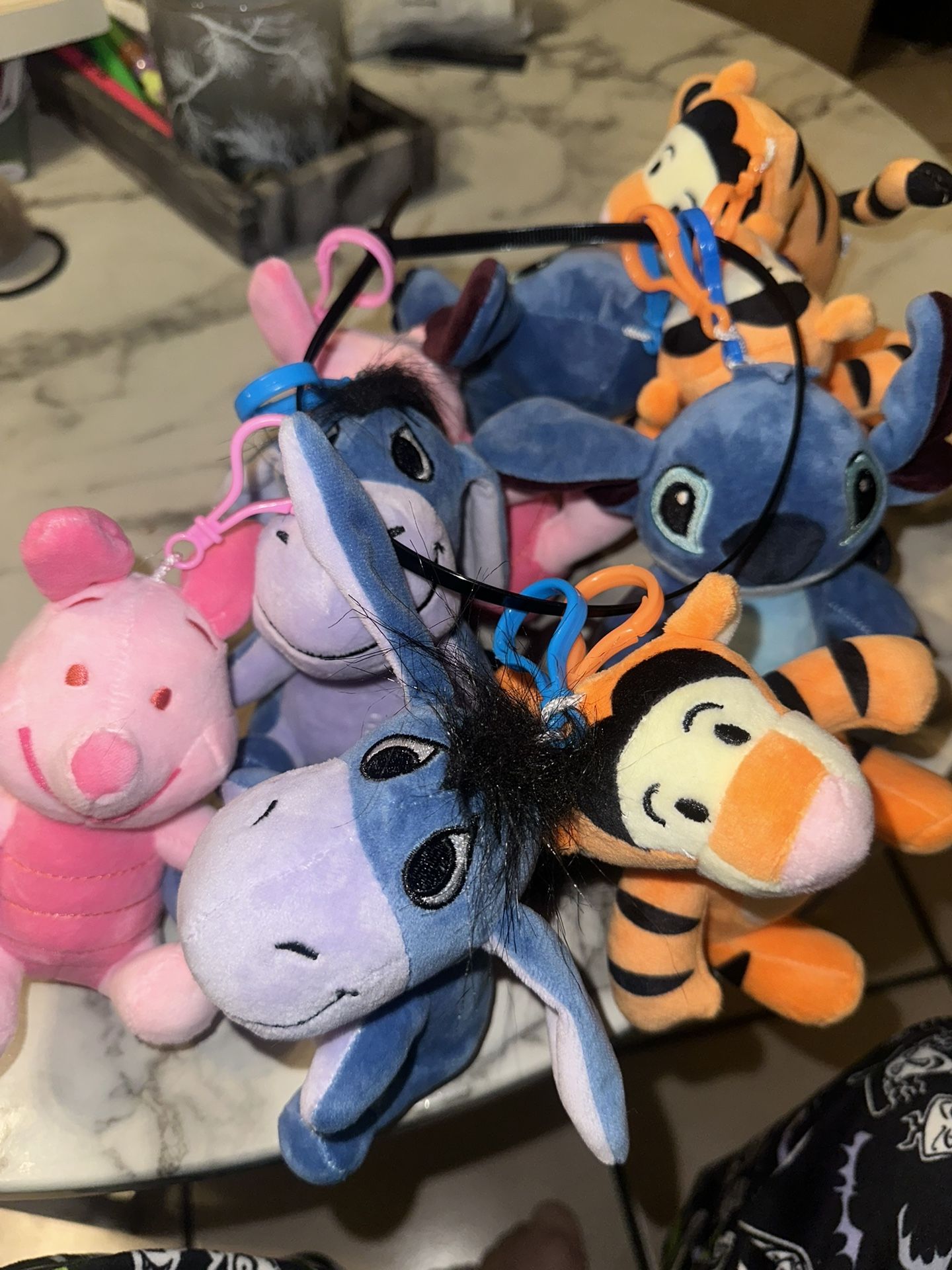 Disney Winnie The Pooh Keychains 