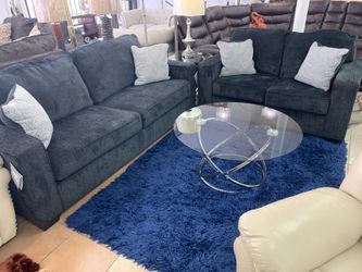 Slate Living Room Set /couch /Sofa / Loveseat