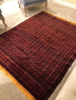 Hand made area rug