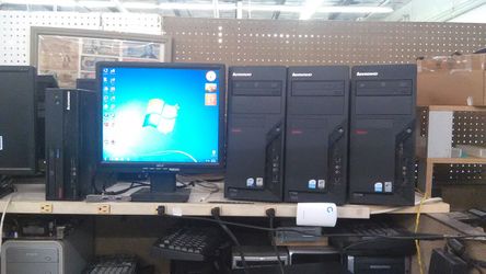 Ibm Lenovo with monitor