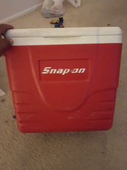 custom Snap-on Tools logo branding. Cooler