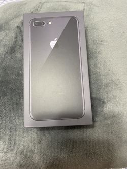 Iphone 8 plus box (space gray, perfect condition)