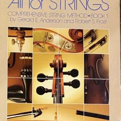 Cello All For Strings Book 1 