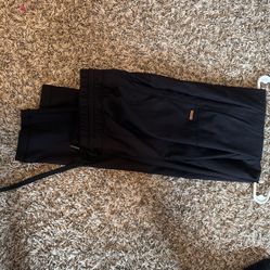 Black scrub bottoms XS