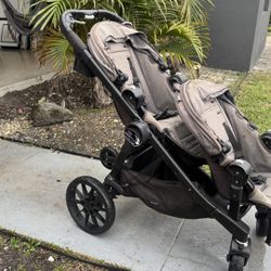 City Select Lux Double Stroller With Glider 