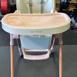Pink Peg Perego High Chair