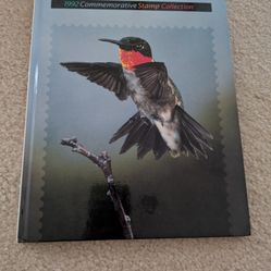 1992 Stamp Collection USPS Book