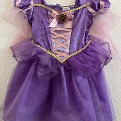Princess Rapunzel Dress 3T-4T