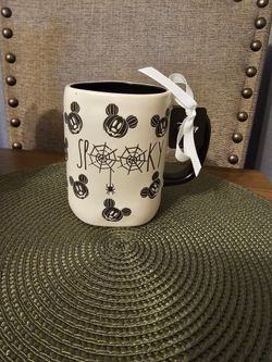Rae Dunn Disney Mickey Mouse Spooky Halloween Mug