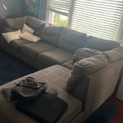 Grey Sectional Couch As Shown 