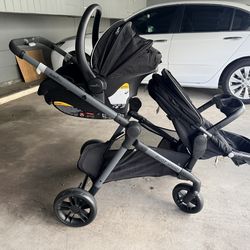 Evenflo Pivot Expanded Stroller Set