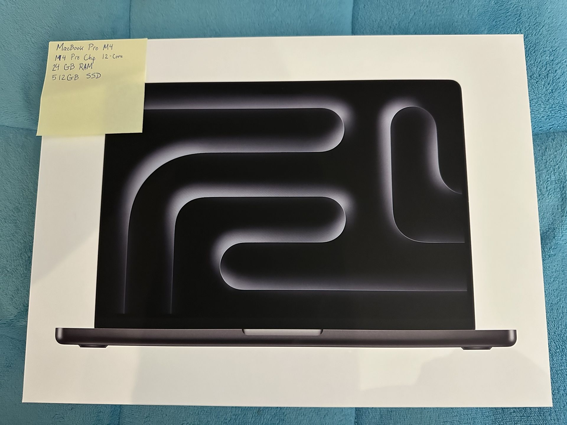 New Apple MacBook Pro 14” M4 Pro Chip 512GB 24GB RAM Space Black