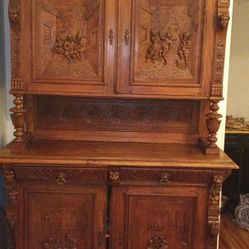 4000 Real German Hutch From Germany For Sale. Shipped From Germany.... Beautiful Piece!!!! It's A 10,000 Piece N Valuable. 