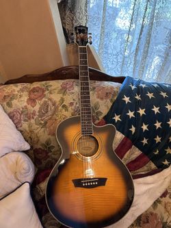 Washburn Mini Jumbo Festival Ea15 Acoustic/electric Guitar