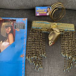 Beaded Snake Headband & Arm Cuff