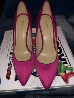 Pink michael kors shoes