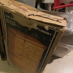 Antique Filing Cabinet/nightstand