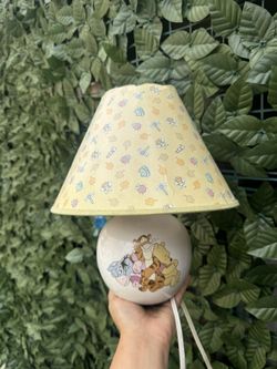 Vintage Pooh Lamp