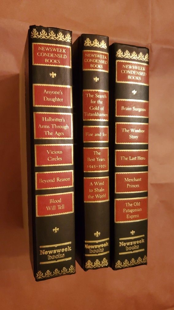 Newsweek Condensed Books - Excellent Condition - Please Read