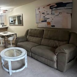 Recliner Couch With Heat And Remote 
