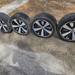 Volkswagen 18 Inch Sport Rims And Tires 