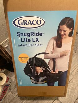 Brand new/never been used  Graco SnugRide Lite LX Infant Car Seat