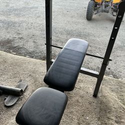 Bench Press With  Weights 