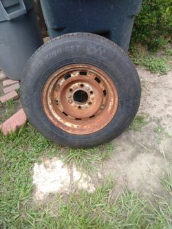 One Trailer Tire