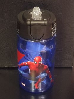 New Marvel Spiderman Thermos 12 Oz Sip Straw for Sale in Levittown, NY -  OfferUp