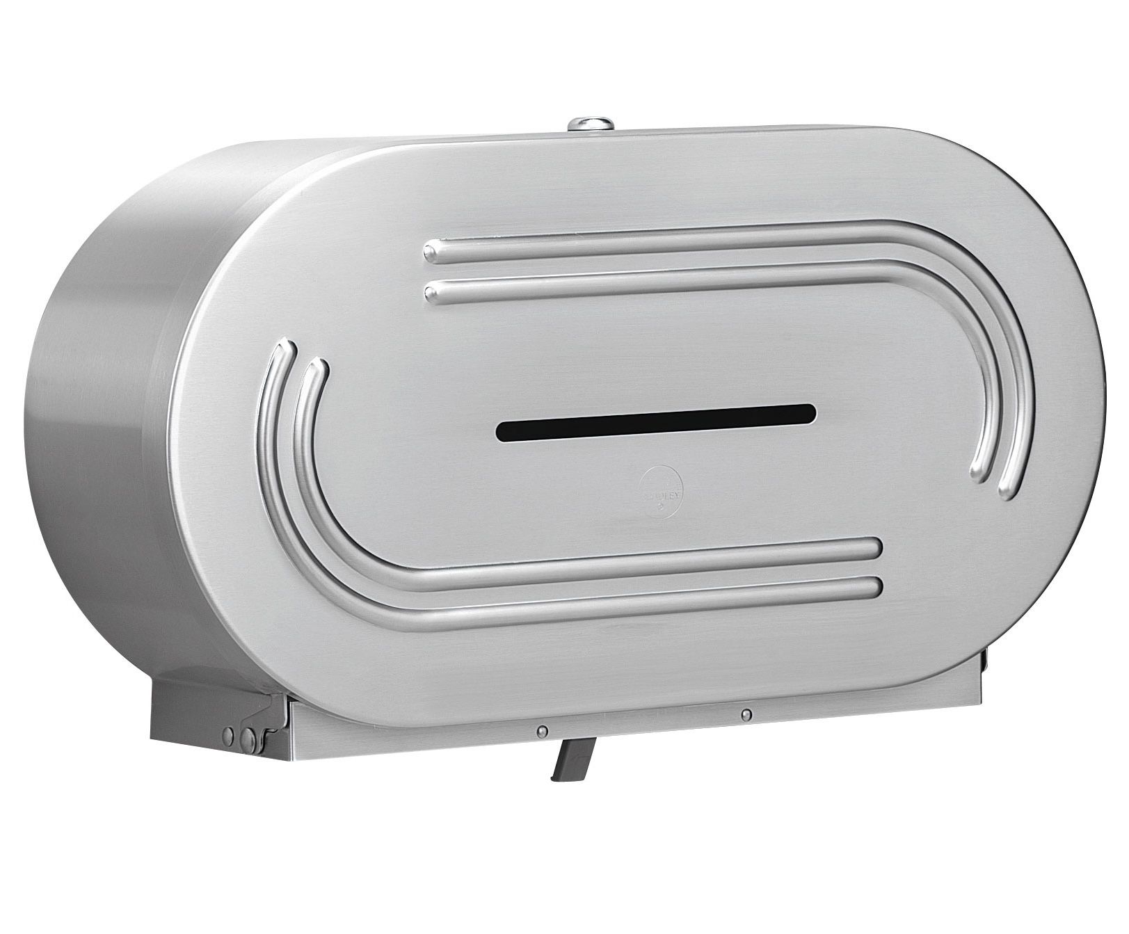 Bradley Commercial Jumbo Dual Toilet Paper Roll Dispenser