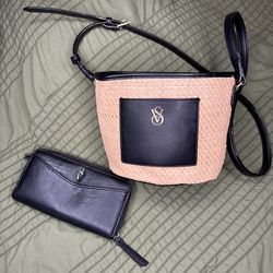 Victoria Secret Bucket Bag With Wallet