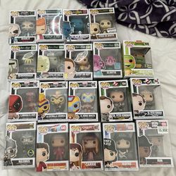 Pops funko collection 19  Total offer choose or take all