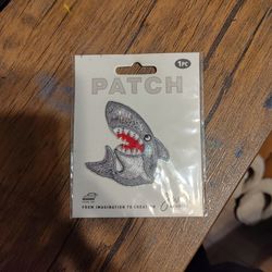 GWEN STUDIOS IRON ON SHARK