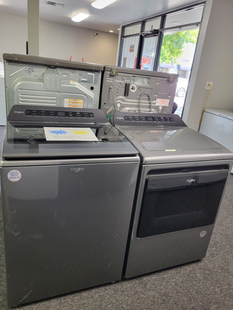 đź’ĄEnd Of Summer Sale! 2021/2022 Whirlpool Washer Dryer Electric Set-Warranty Included