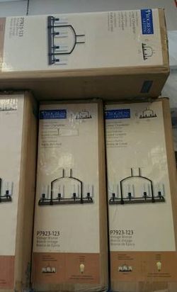 Progress Lighting Grove 4-Light Vintage Linear Chandelier