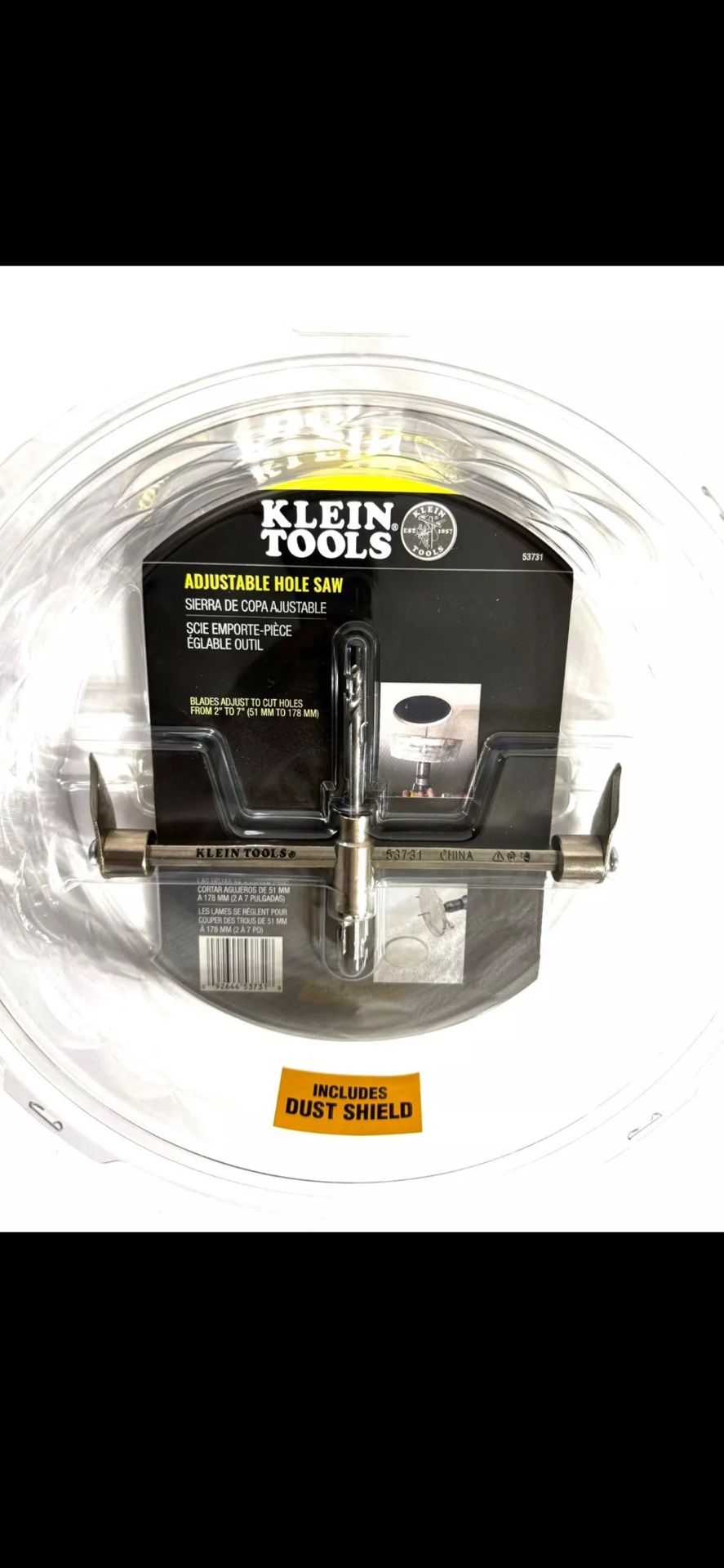 $30 FIRM PRICE! Klein Tools Adjustable Hole Saw
