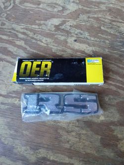GM Restoration Parts RS Rear Emblem 69