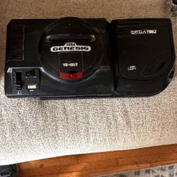 Sega Genesis And Sega CD 
