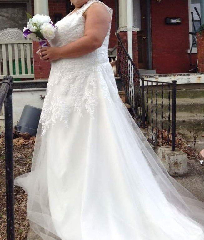 Wedding Dress Lace White 