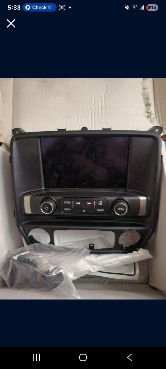 Chevy Silverado Radio