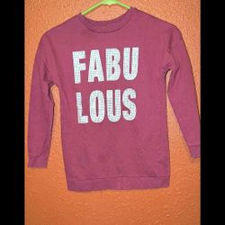 Girls Size 5/6 Sweatshirt And Sweater