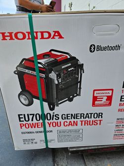 HONDA GENERATOR EU7000 WATTS NEVER BEEN USED